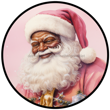 Christmas Sign, Santa Sign, DCO-00546, Sign For Wreath, 10